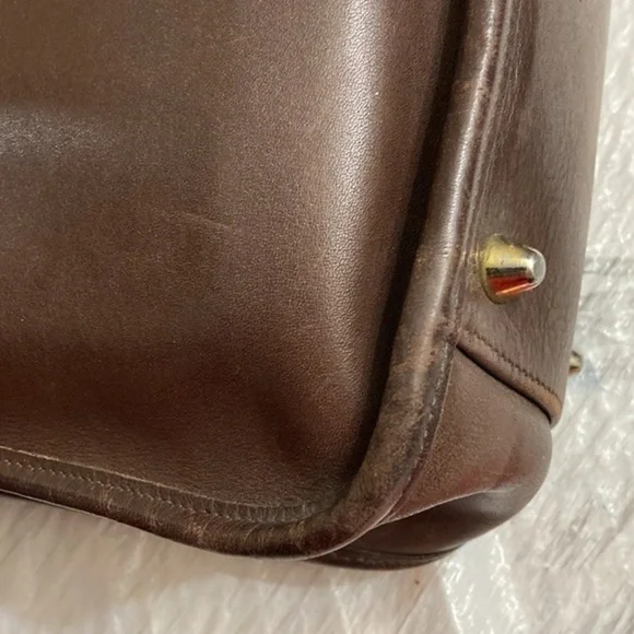 Coach vintage brown leather legacy bag 9966